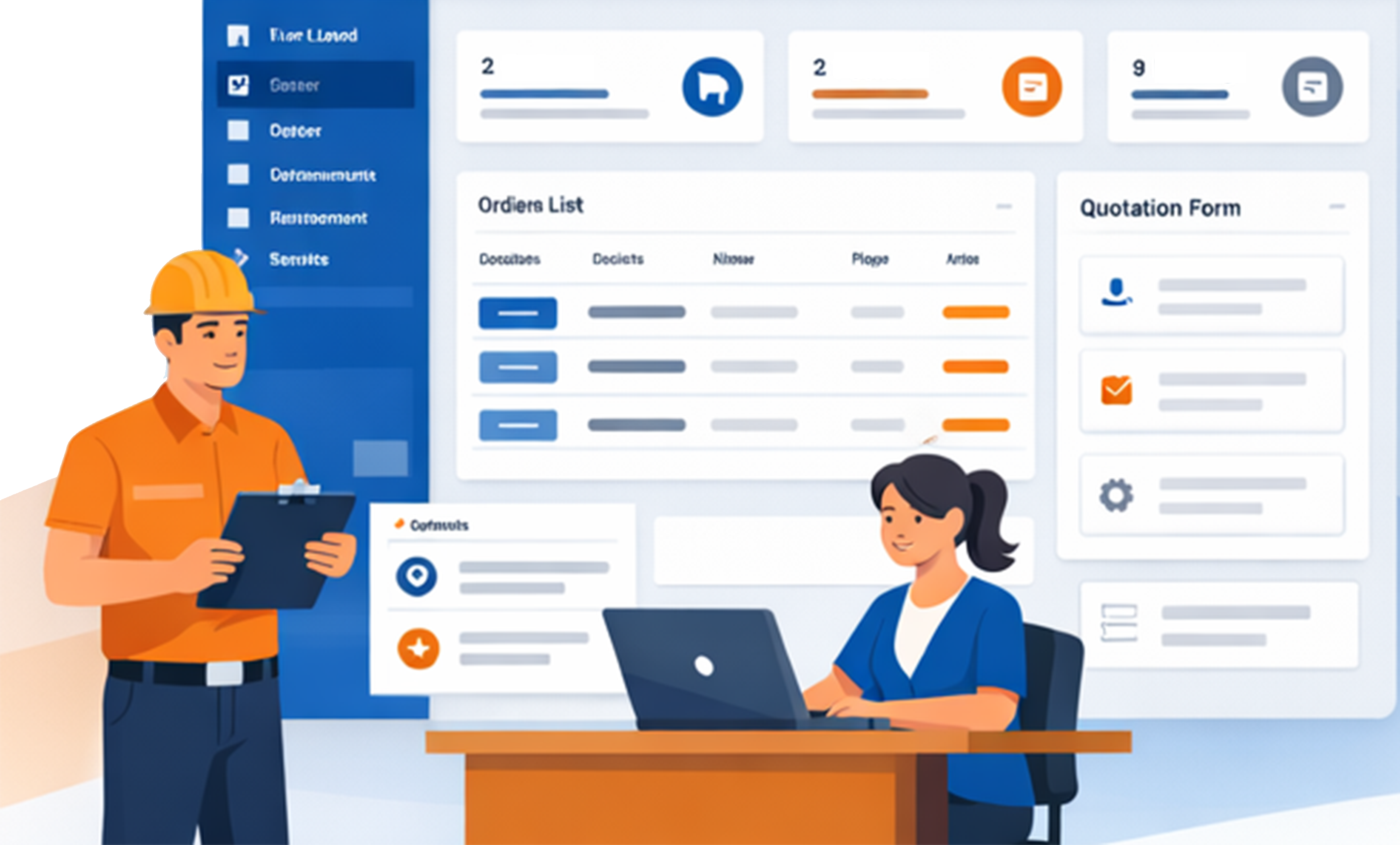 Dashboard Illustration